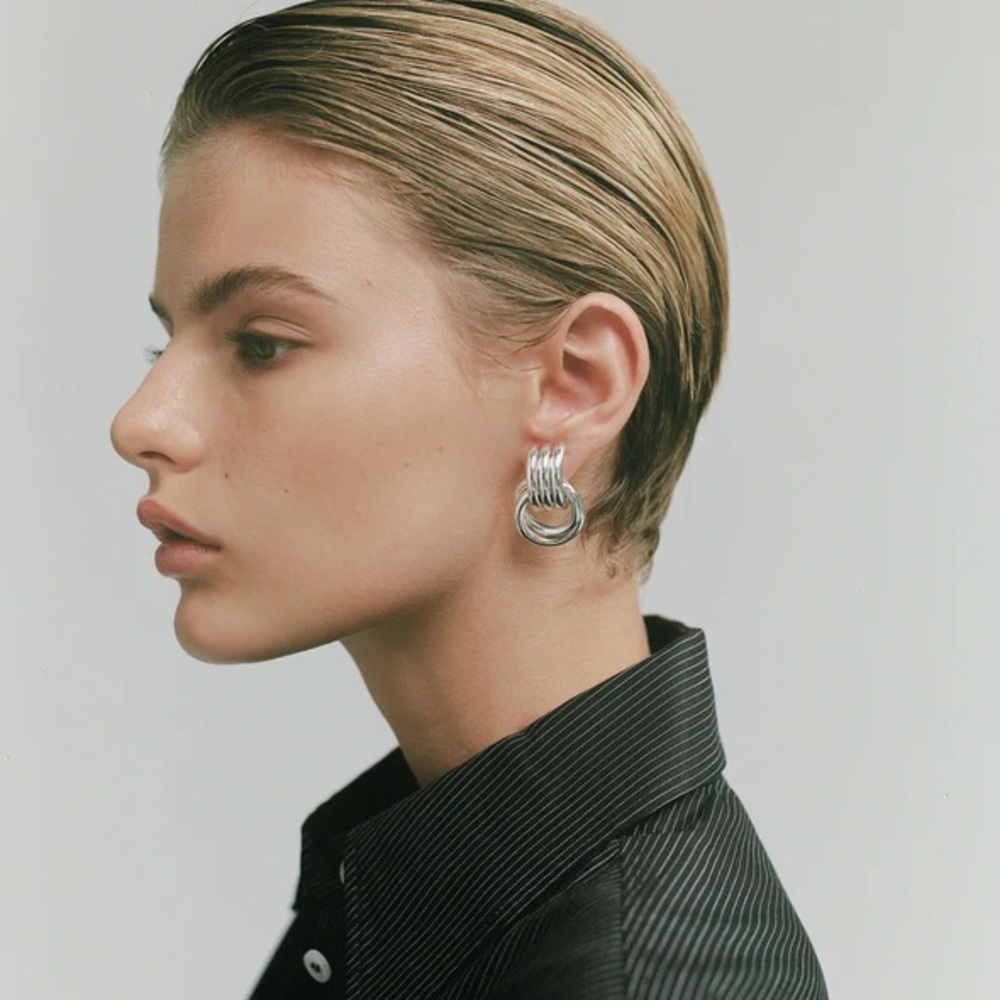 NWOT Heaven Mayhem Mini Knot Earrings